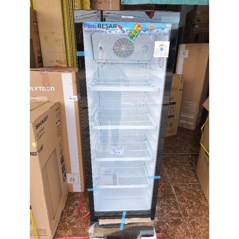 Jual showcase Polytron SCN 287/280 showcase 5 rak bergaransi resmi ...