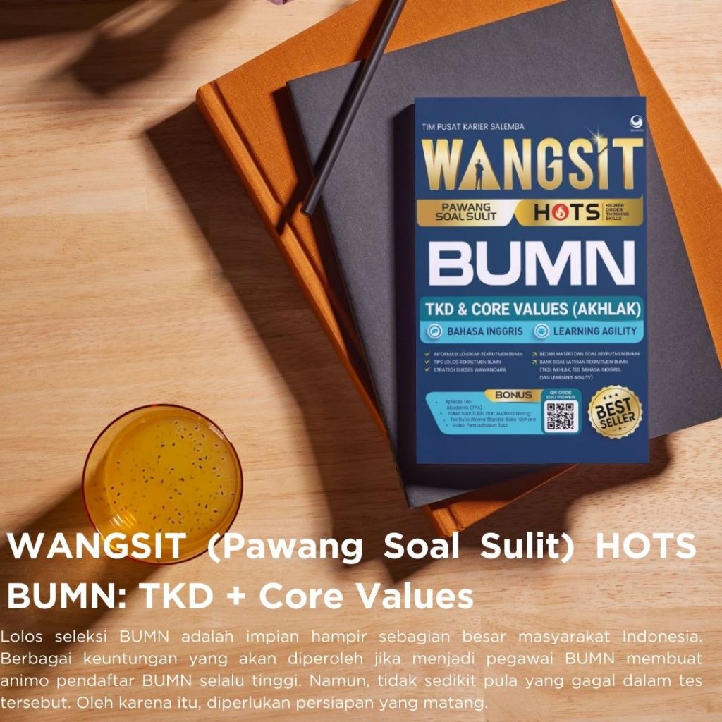 Jual Gramedia Yogya - WANGSIT (Pawang Soal Sulit) HOTS BUMN: TKD + Core ...