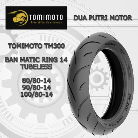 Tomimoto TM300 Tubeless Matic Ban Motor Ring 14