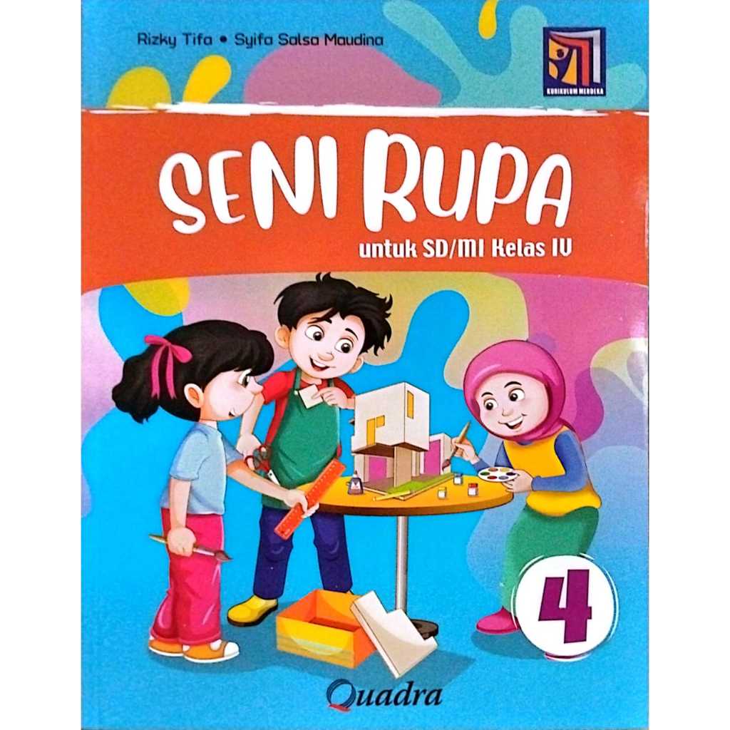 Jual Penerbit Quadra BUKU SENI RUPA kelas 1 2 3 4 dan 5 6 kurikulum ...