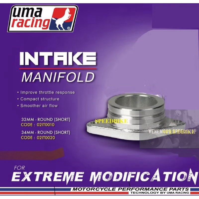 Jual Manifold Intake / Manipul Downdraft Uma Racing MX King | Shopee ...