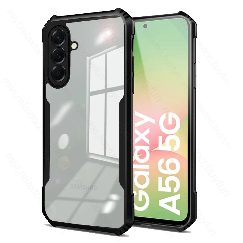 Jual Case Samsung A56 5G Softcase FUSION ARMOR CAMERA PROTECTION Casing ...