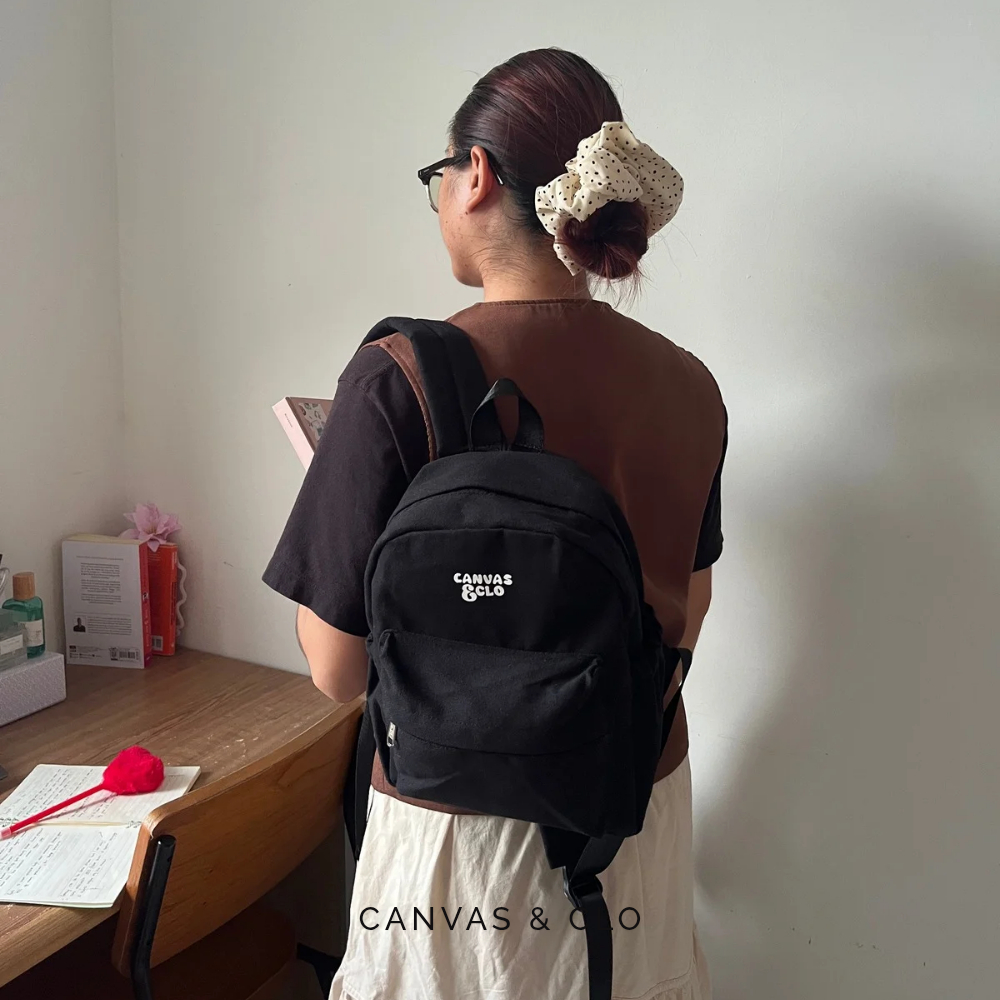 Jual Canvas.clo Mini Ransel Water Repellent Tas Wanita Mini Tas Fashion ...