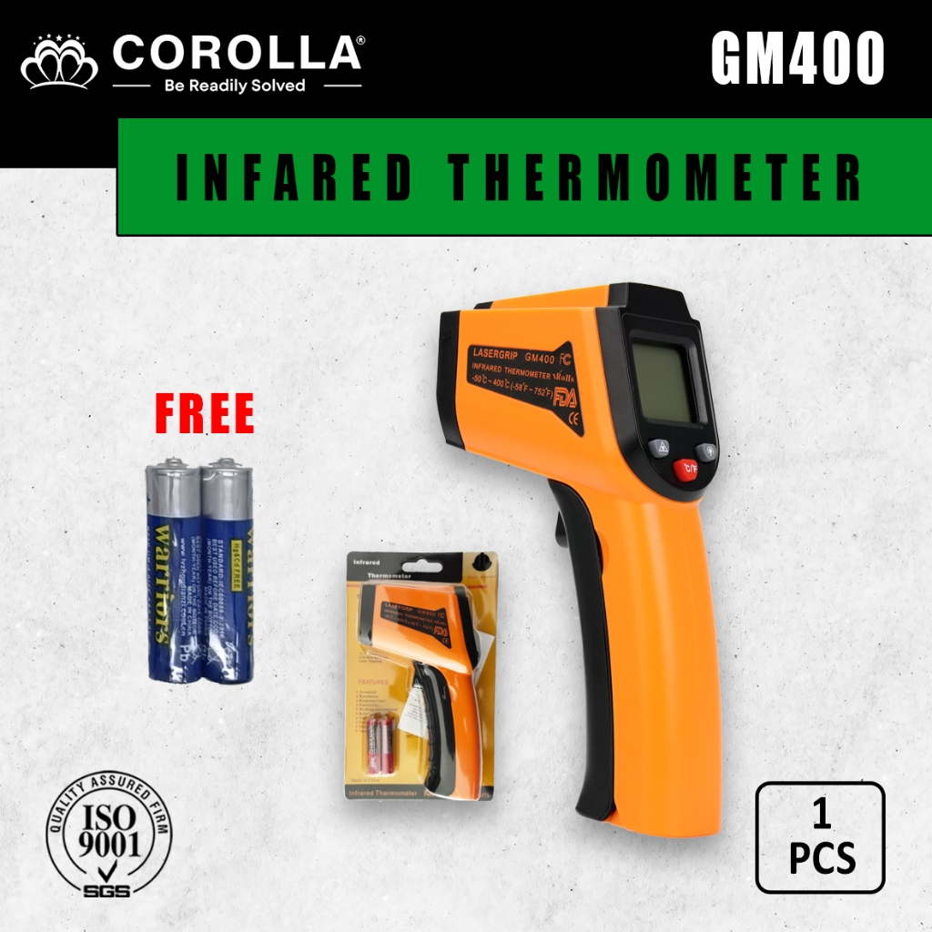 Jual Digital Infrared Thermometer / IR Termometer / Laser Termo Gun ...
