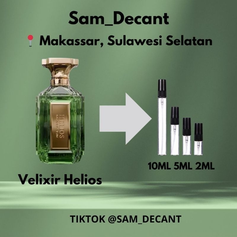 Jual Decant Velixir Helios | Shopee Indonesia