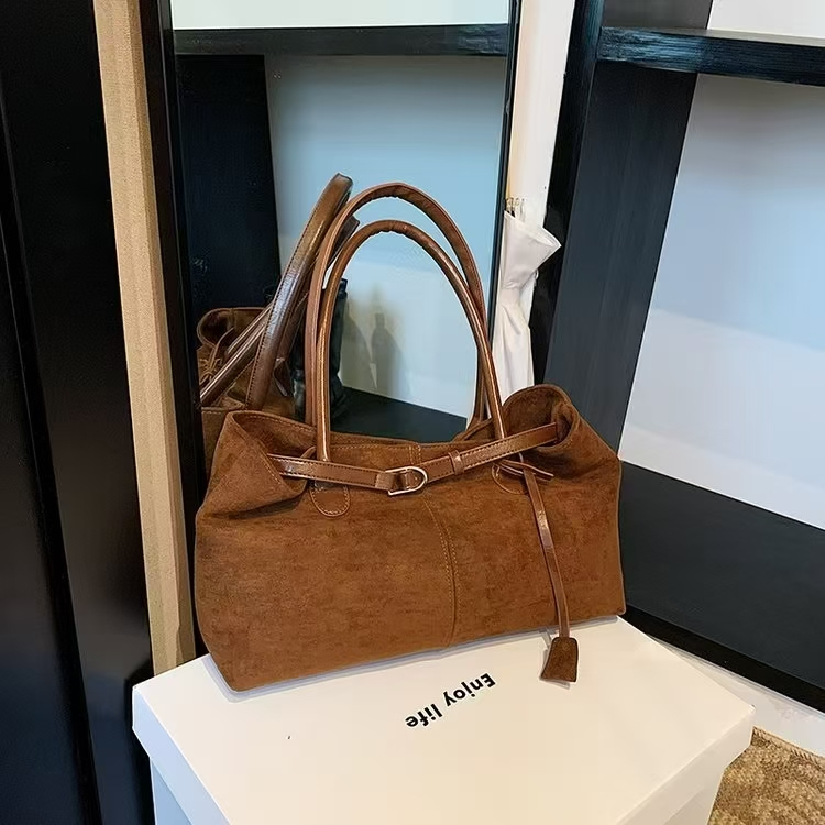 Jual COCOBELLA 2038 HANDBAG SHOULDERBAG BAHAN BELUDRU RUANG BESAR ...