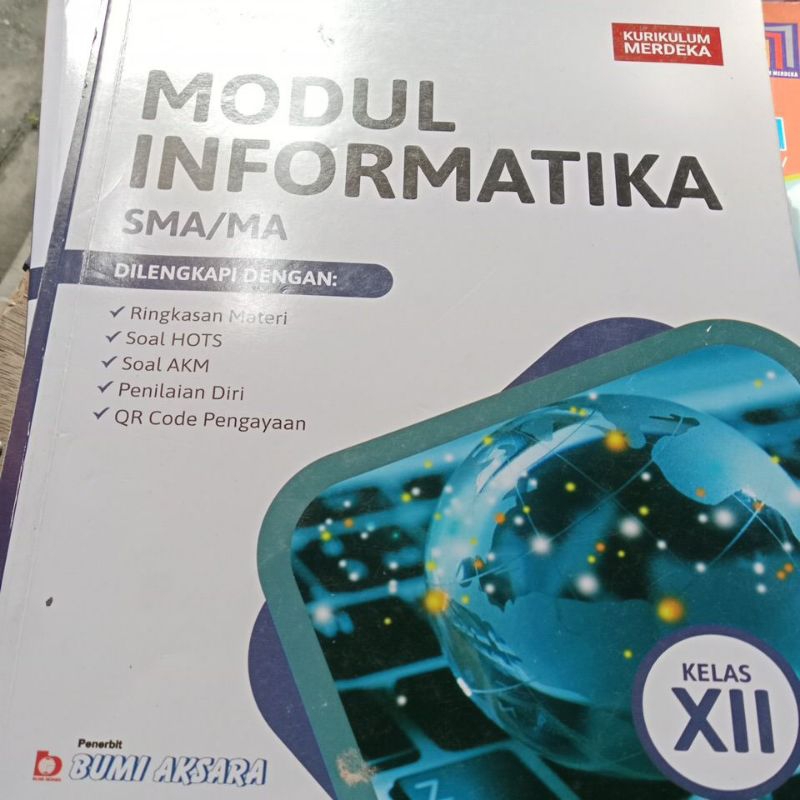 Jual modul Informatika untuk sma/ma kelas 12/3 kurikulum merdeka ...
