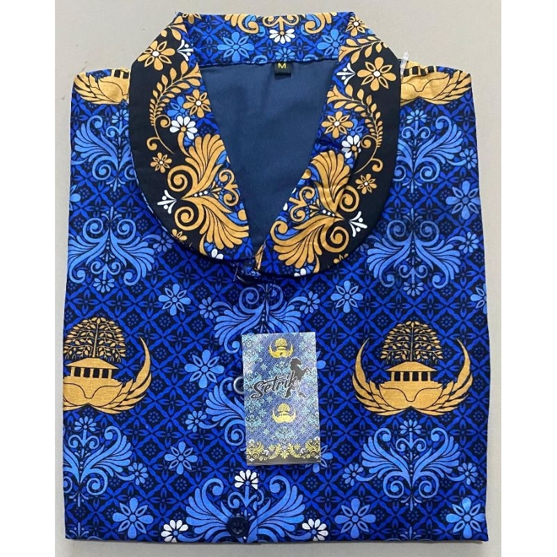 Jual KORPRI kerah HITAM Lapis Furing merk Setrik (ukuran lebih BESAR ...