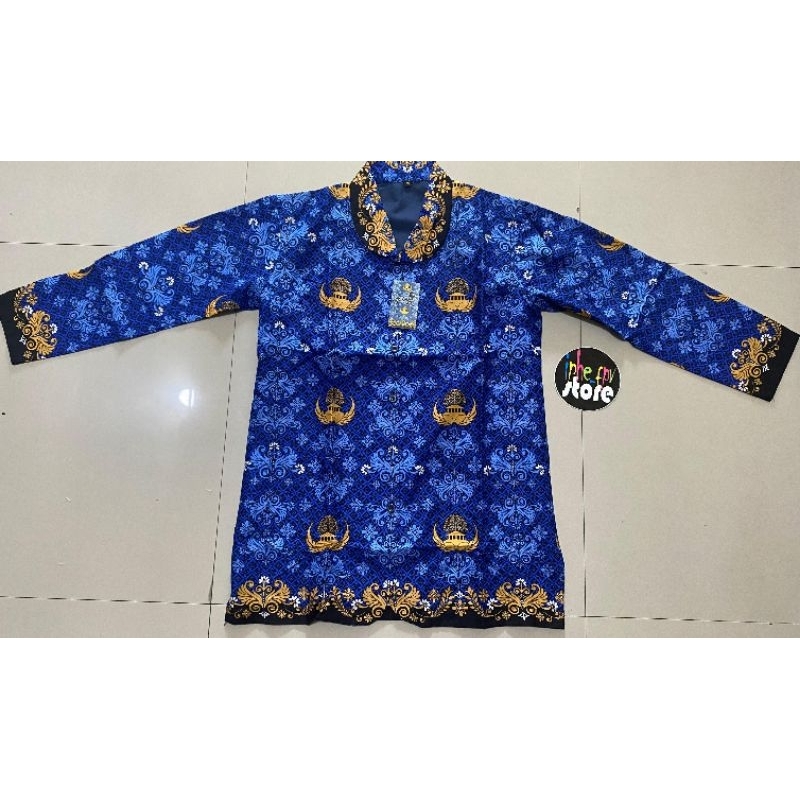 Jual KORPRI kerah HITAM Lapis Furing merk Setrik (ukuran lebih BESAR ...