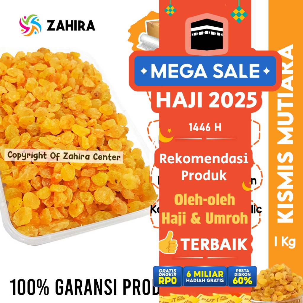 Jual Kismis Premium 1kg Asam Manis Golden Raisins Rasa Manis Enak Fresh ...