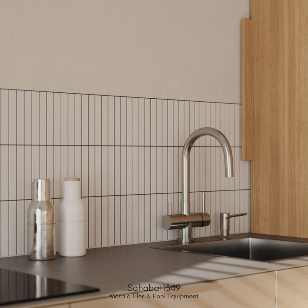 Jual Keramik Mosaic Dinding Dapur/Kitchen Set Keramik Mozaik Backsplash ...