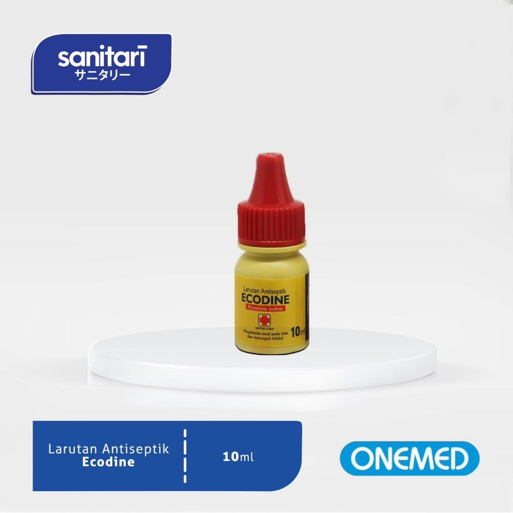 Jual Ecodine 10ml Povidone Iodine 10ml Antiseptik Povidon Iodin 10ml ...