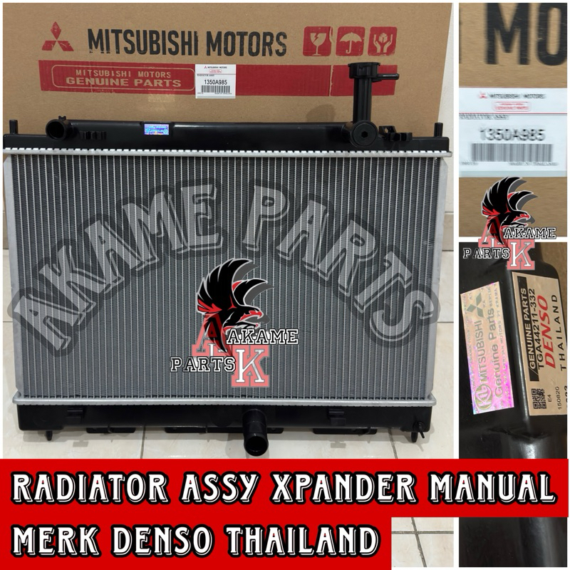 Jual RADIATOR ASSY MITSUBISHI XPANDER MANUAL MERK DENSO | Shopee Indonesia