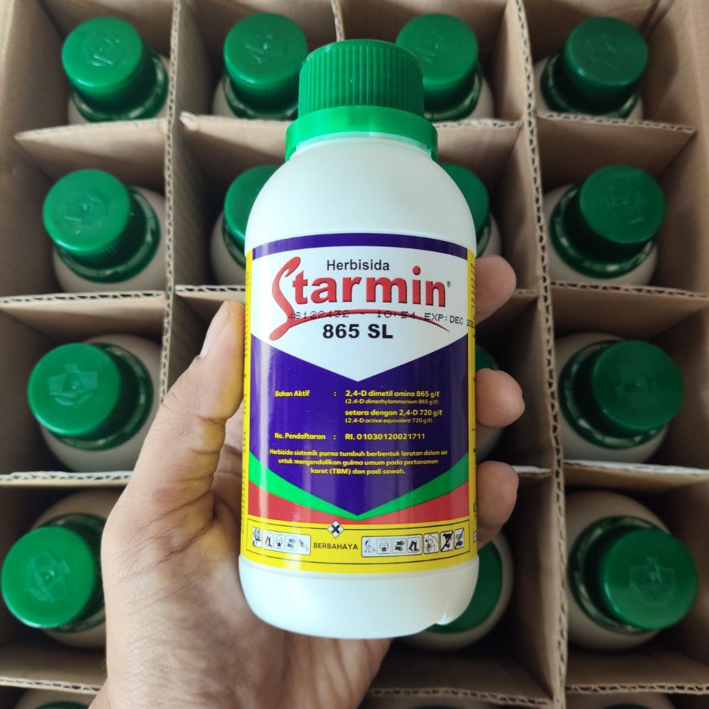 Jual STARMIN 865 SL - 200 ml | Herbisida Sistemik Pengendali Rumput ...