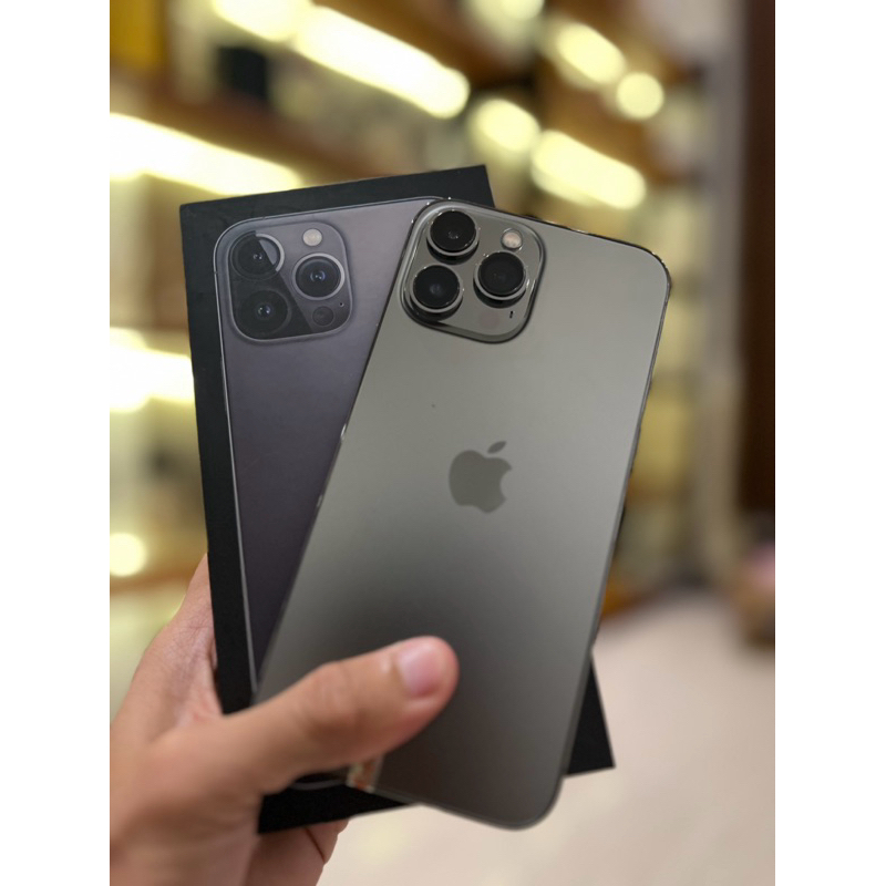 Jual IP 13 PRO MAX 128 GB BEACUKAI PUR GRAPHITE MULUSS BGT SPERTI BARU ...
