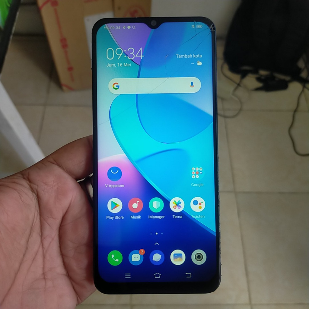 Jual Mesin Vivo Y20 V2027 Ram 3GB 64GB Normal Tanpa Pin Pola Mesin Vivo ...