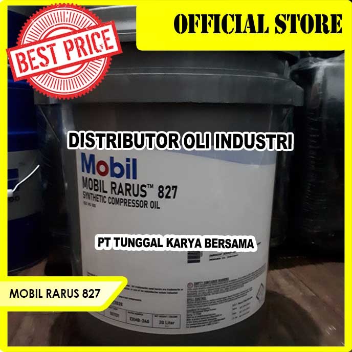 Jual MOBIL RARUS 827 ( SYNTHETIC COMPRESSOR PISTON - 5 Liter ) | Shopee ...