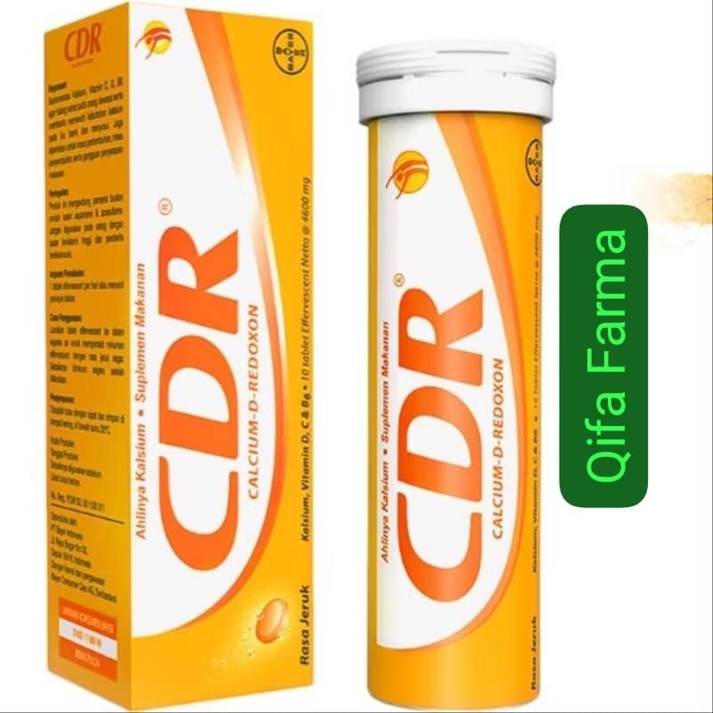Jual CDR VITAMIN C ISI 10 TUBE EXP 2027 | Shopee Indonesia