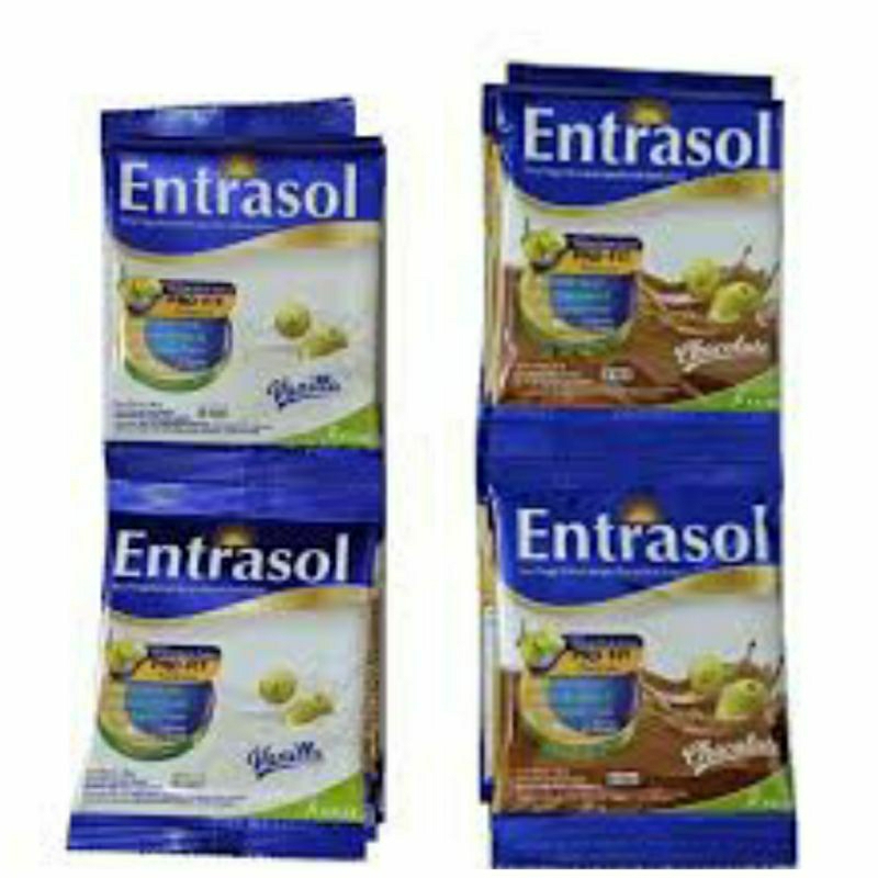 Jual Susu entrasol renceng susu tinggi Kalsium enak dan murah | Shopee ...
