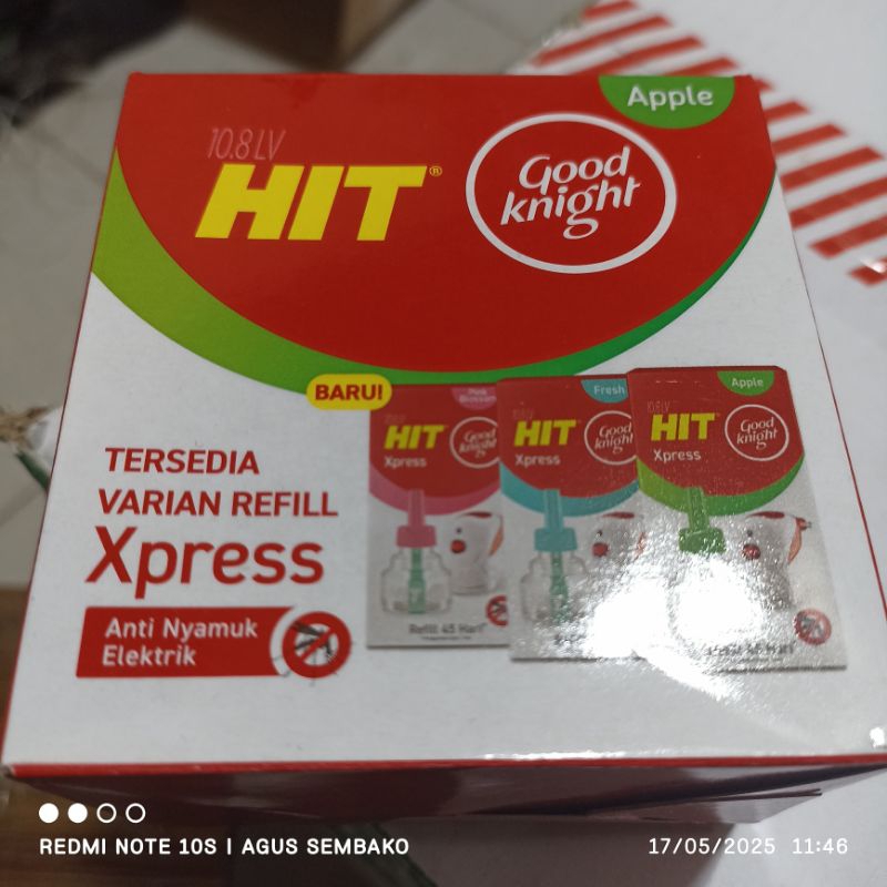 Jual hit non stop refill gratis alatnya tinggal colok anti nyamuk ...