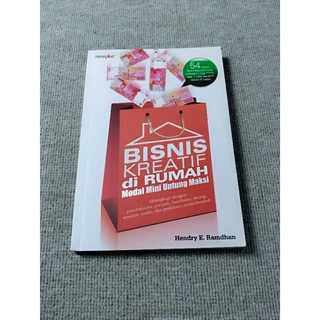 ( PROMO BUKU MURAH ORIGINAL ) BUKU MOTIVASI / PENGEMBANGAN DIRI / BISNIS KREATIF DI RUMAH MODAL MINI UNTUNG MAKSI - HENDRY E. RAMDHAN
