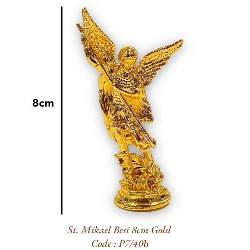 Patung Santo Mikael 8cm - Souvenir Rohani Best Seller 3