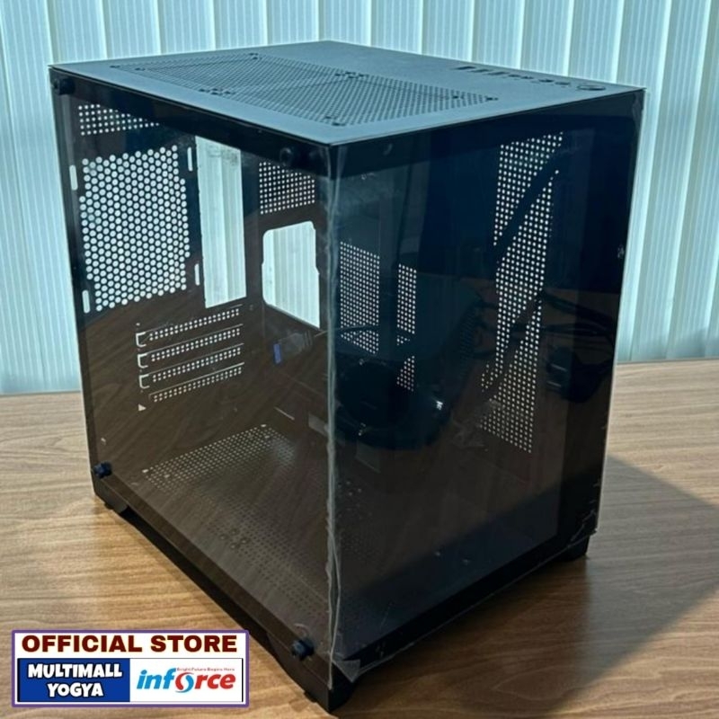 Jual Inforce Casing PC Gaming Kraken Black - 7 FAN | Shopee Indonesia