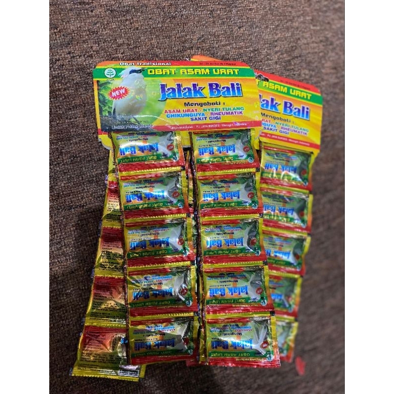Jual JALAK BALI RENCENG ORIGINAL KAPSUL | Shopee Indonesia