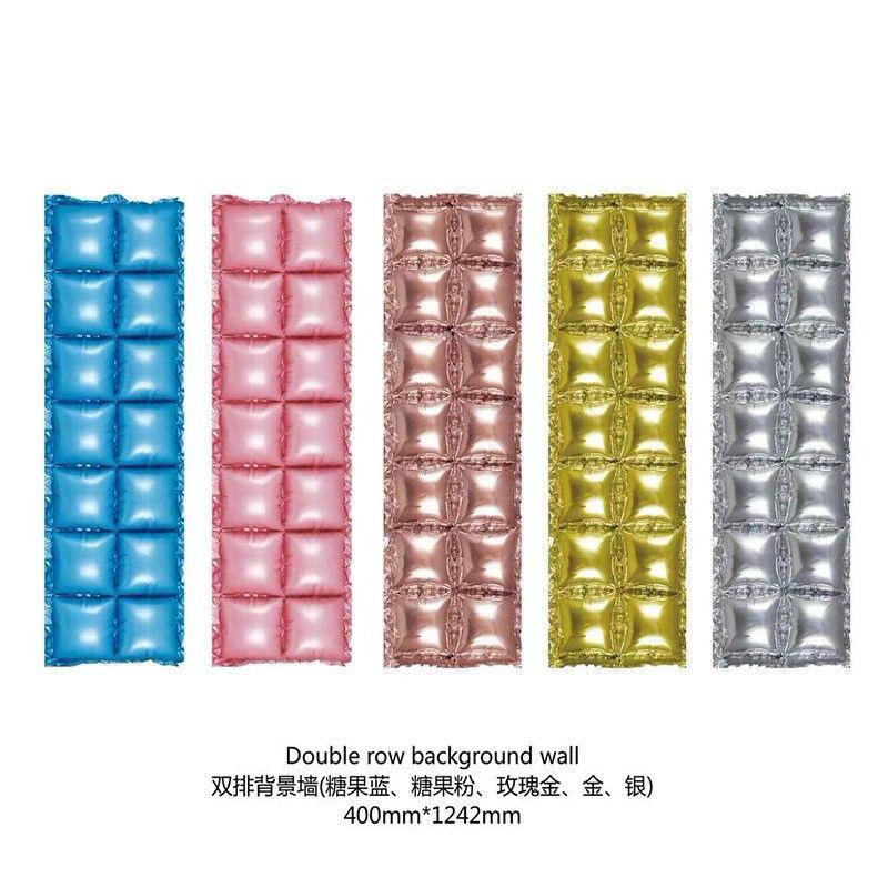 Jual (YM) TWO ROWS BACKGROUND WALL TERLENGKAP / FOIL BACKGROUND PARTY ...