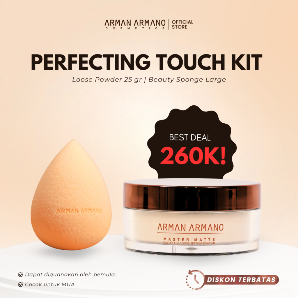 Jual ARMAN ARMANO PERFECTING TOUCH KIT | Shopee Indonesia