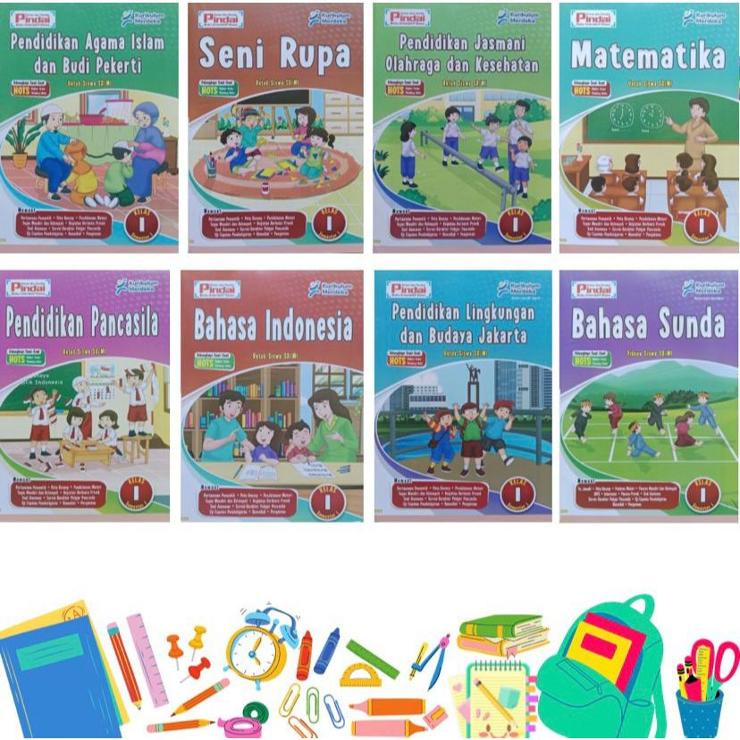 Jual LKS Pindai Kelas 1 SD Semester 1 Kurikulum Merdeka | Shopee Indonesia