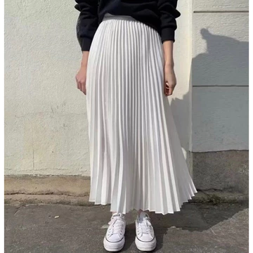 Rok Plisket Premium Jumbo Bahan Casebo Rok Plisket Jumbo Mayung
