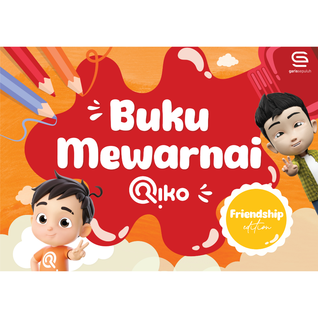 Jual Buku Mewarnai Riko The Series - Edisi Friendship | Shopee Indonesia