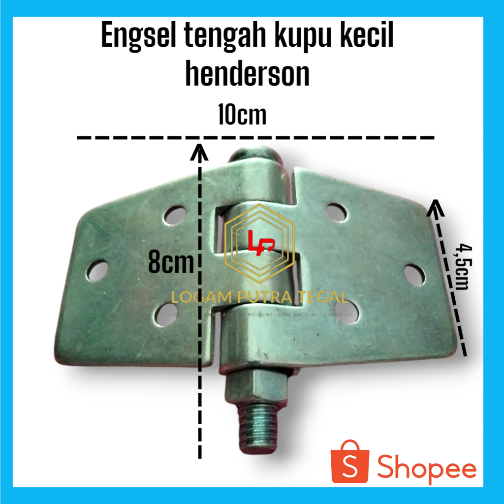 Jual Engsel Henderson kupu kecil // Engsel pintu lipat // Engsel pintu ...