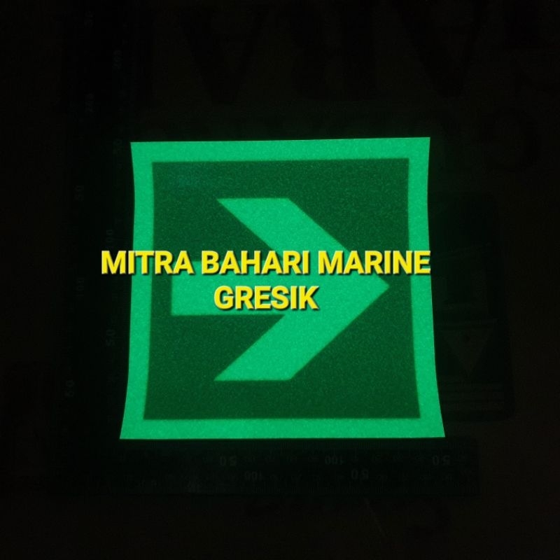Jual Stiker IMO Symbol IMPA 334420 Arrow Ukuran 15x15cm Glow In The ...