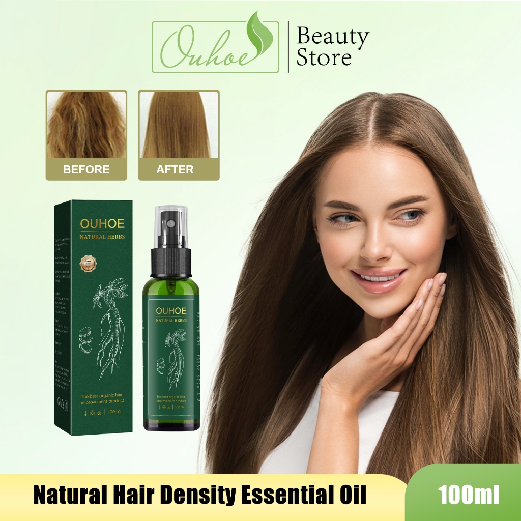 Jual OUHOE Semprotan Penumbuh Rambut 100ml - Serum Perawatan Rambut ...