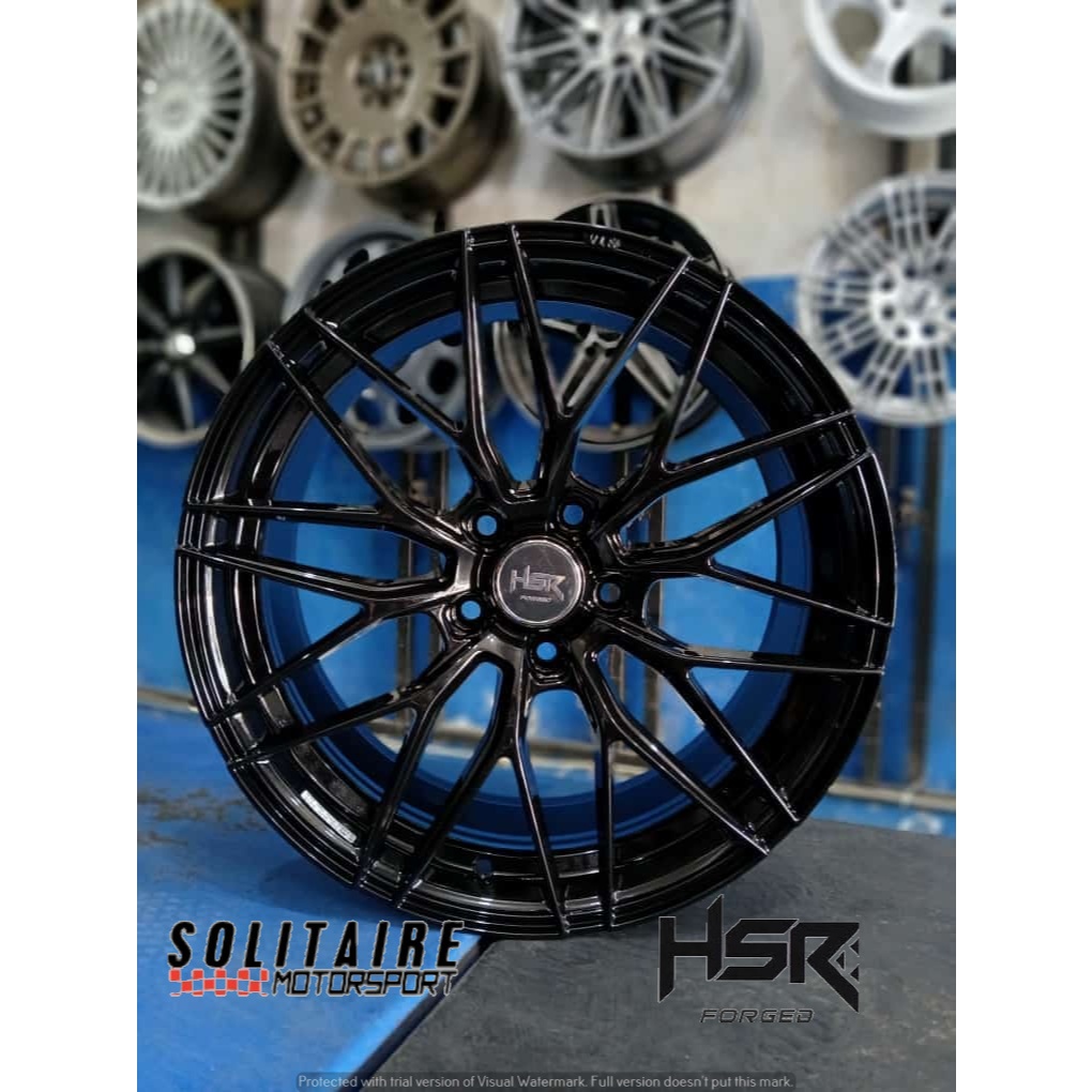 Jual VELG HSR FG TOBELO RING 18 PCD 5X114,3 UNTUK CIVIC HRV CRV DLL