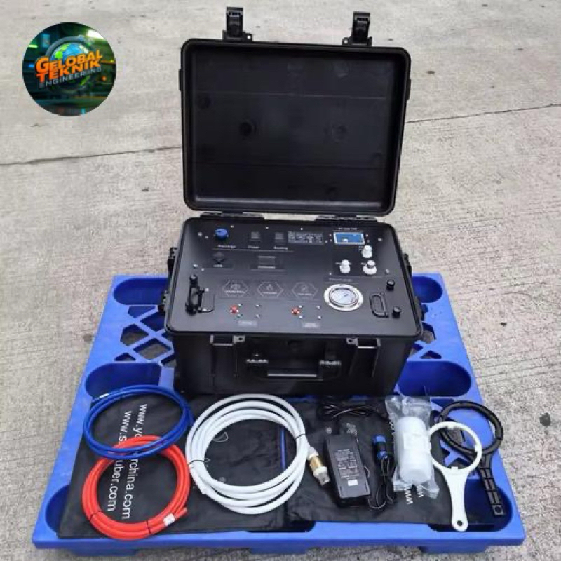 Jual Mesin Desalinasi Air Laut Portabel / Mesin RO Sea Water 200L/H ...