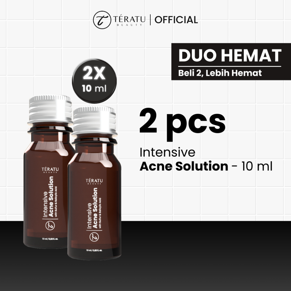 Jual Bundle 2 PCS TERATU BEAUTY Intensive Acne Solution (Acne Spot ...