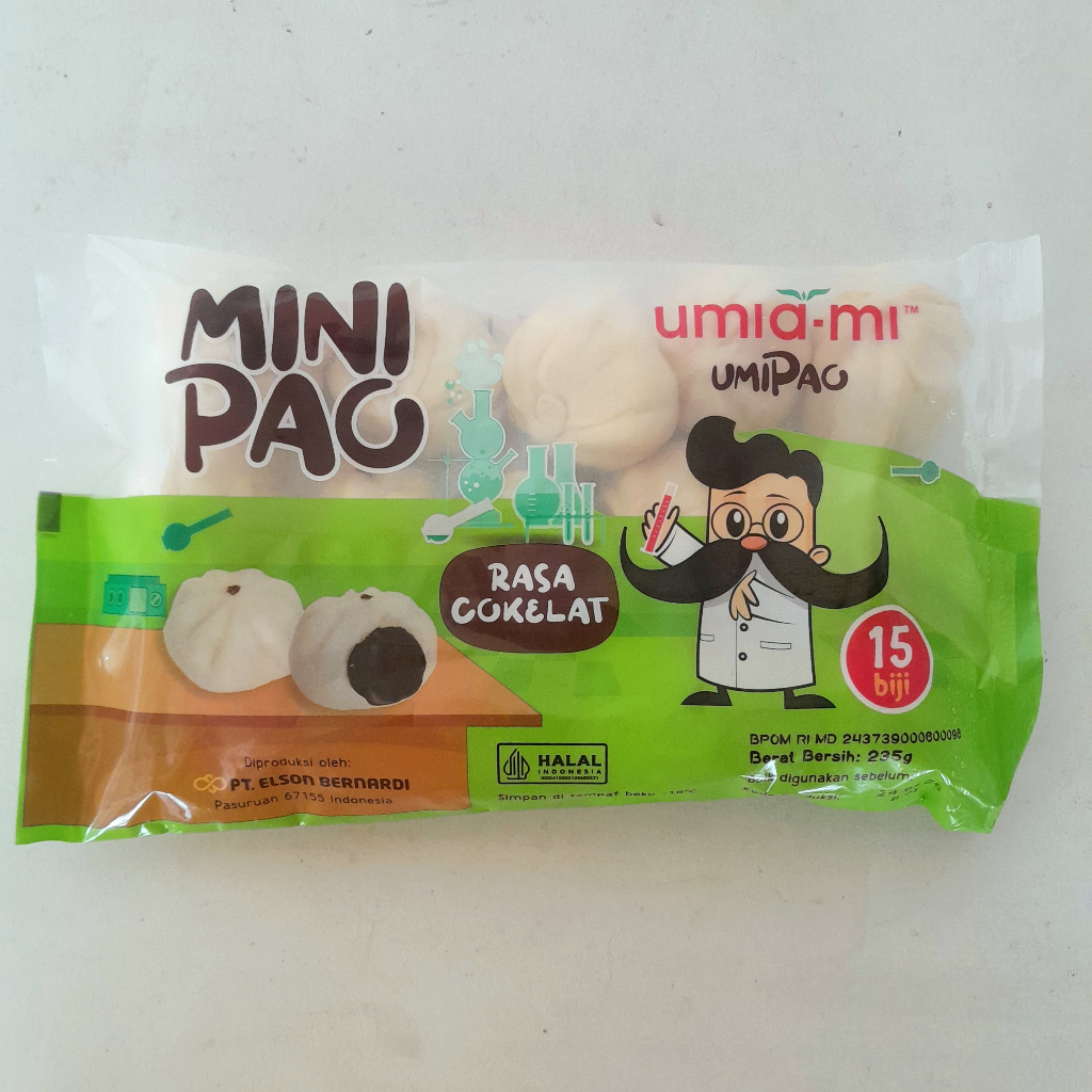 Jual UMIAMI minipao coklat 15s 235gr | Shopee Indonesia