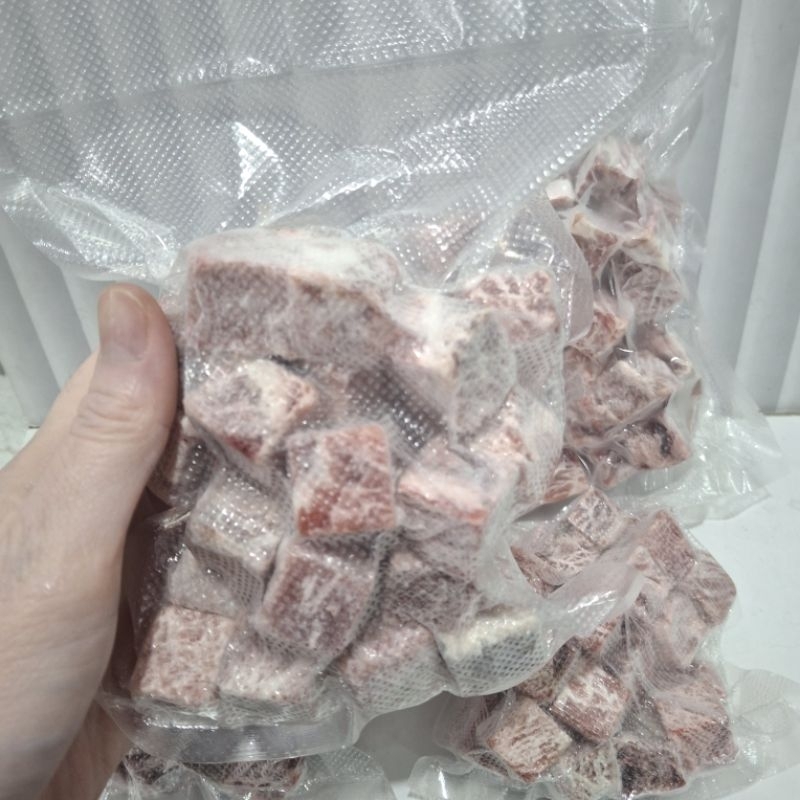 Jual DAGING SAIKORO FREE BUMBU DAGING KOTAK DAGING MARBLE KEMASAN 250 ...
