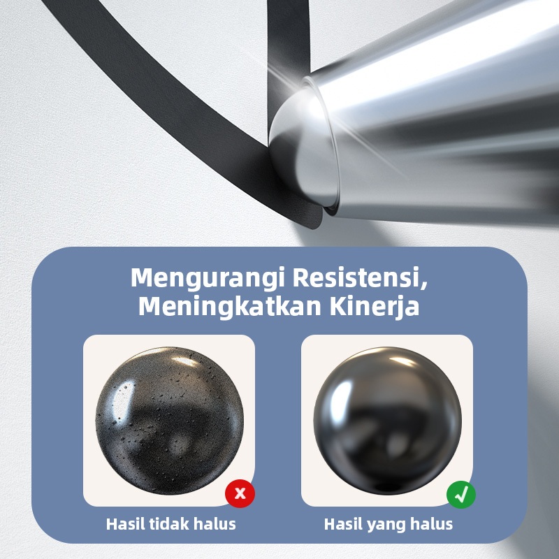Deli Office Gel Pen 0.5 mm Pulpen Retractable Pen Cetek Tinta Hitam 1 pcs S18 SA215 (3)