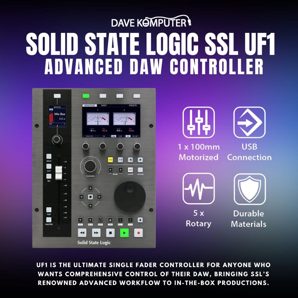 Jual Solid State Logic SSL UF1 Advanced DAW Controller | Shopee Indonesia