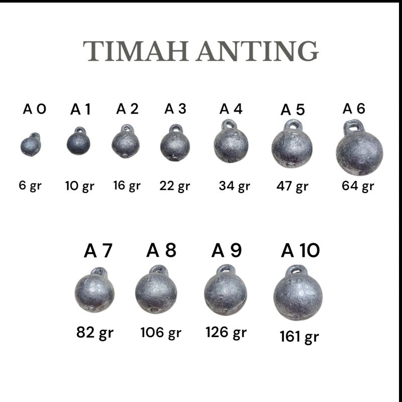 Jual TIMAH ANTING HARGA PER 500 GR | Shopee Indonesia