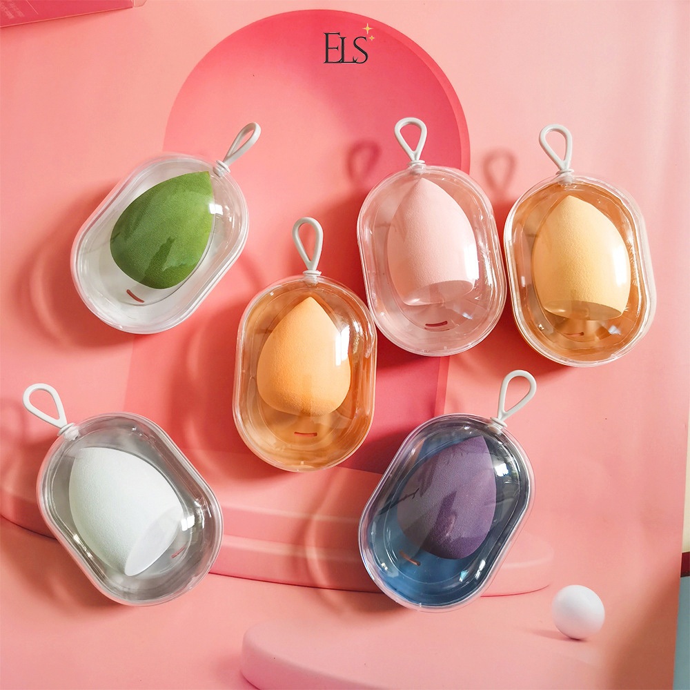 Jual ELSA Spons Rias Wajah Make up Beauty Blender Kustom Best Quality ...
