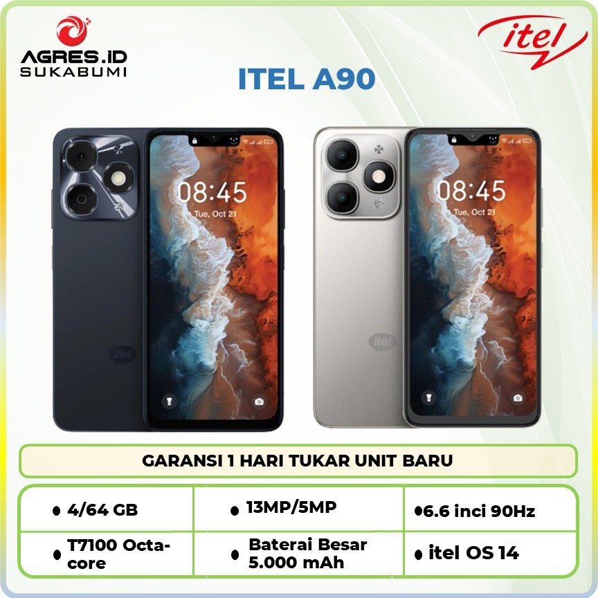 Jual Handphone Itel A90 Ram 4GB Rom 64GB / 128GB / 256GB | 5000 mAh OS ...