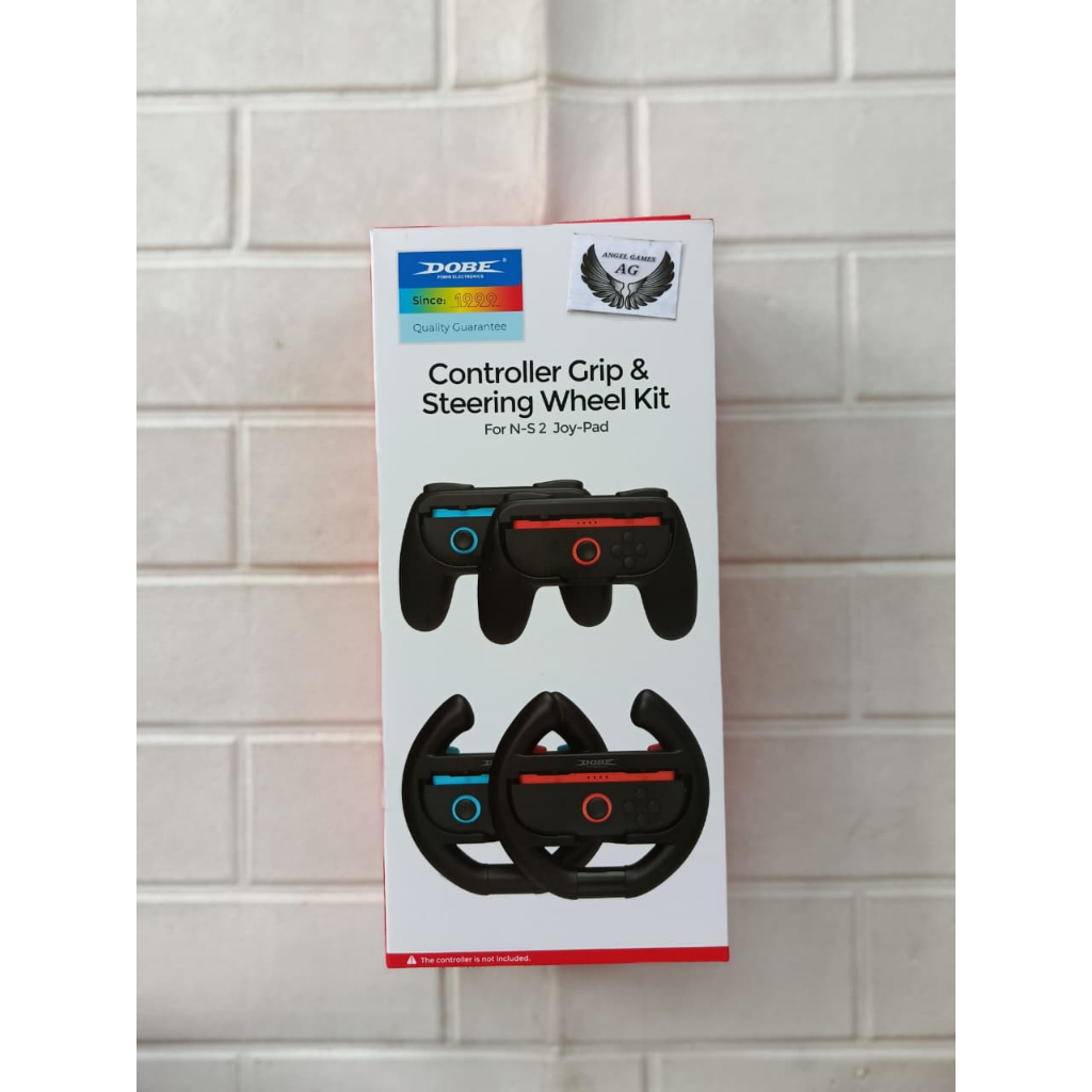 Jual Dobe Controller Grip & Steering Wheel Kit For Nitendo Switch 2 NS2 ...