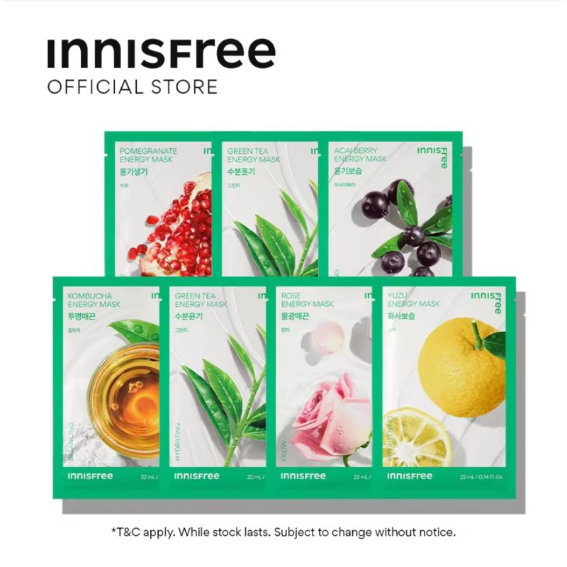 Jual Innisfree Energy Mask 22ml | Shopee Indonesia