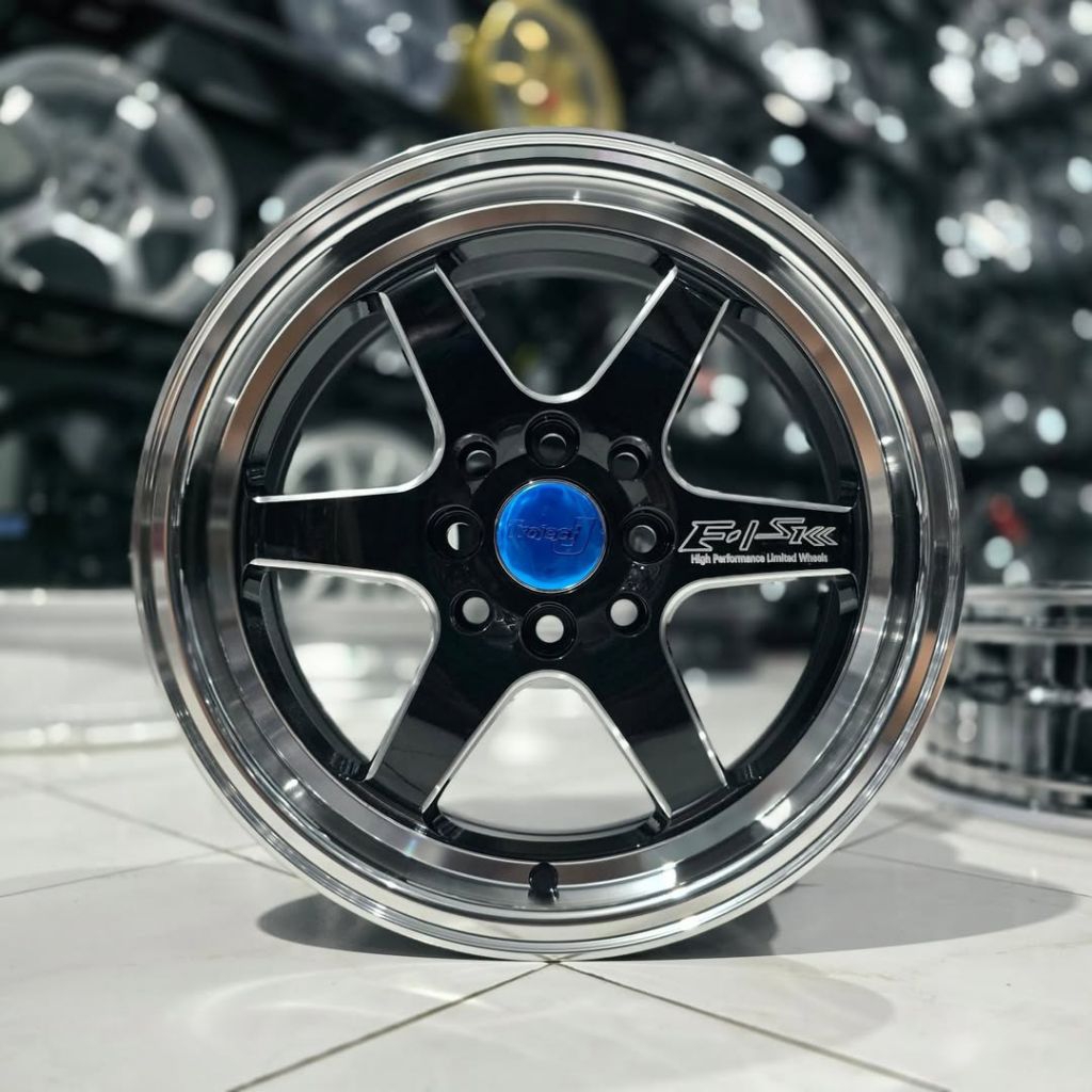 Jual velg mobil racing ring 15 SAMLONG F1 LEBAR 6,5 ET 42 velg mobil ...