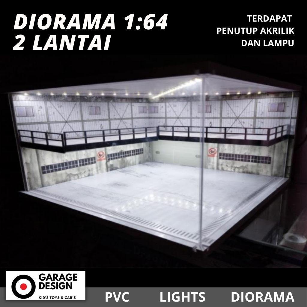 MIJO LED DISPLAY CASES HOLDS JADA /HOTWHEELS/KAIDO HOUSE ANY 1/64 Scale DIECAST For Sale In